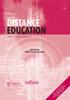 Distance Education geheel over MOOCs
