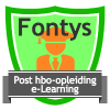 Deelnemers Fontys ontvangen eerste open badge!