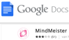 MindMeister add-on Google Docs